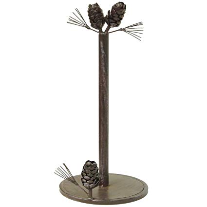 LL Home Pinecone Paper Towel Holder