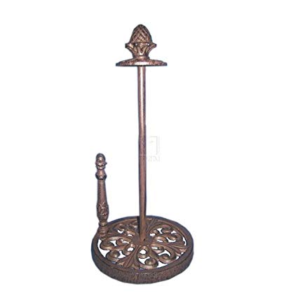 Paper Towel Holder I, Bronze