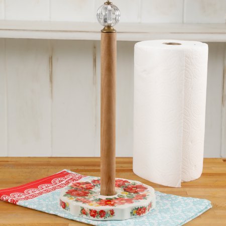 Pioneer Woman Vintage Floral Paper Towel Holder