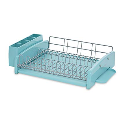 KitchenAid 3-Piece Dish Rack, Aqua Sky