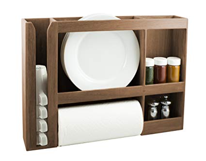 SeaTeak 62402 Dish/Cup/Spice/Towel Rack