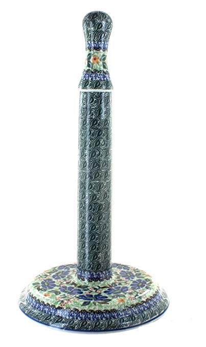 Polish Pottery Lidia Paper Towel Holder