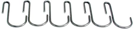 Enclume BH-SS Basket Hook, Set of 6, Stainless Steel