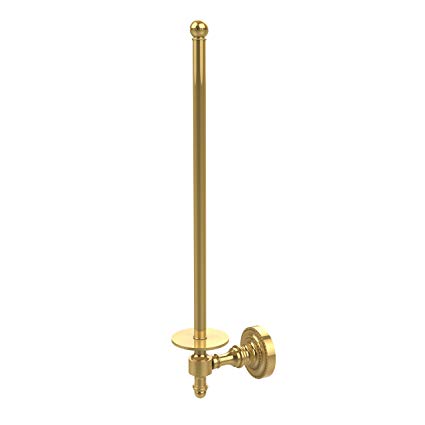 Allied Brass RD-24U/12-PB Retro Dot Collection Wall Mounted Paper Towel Holder, Polished Brass