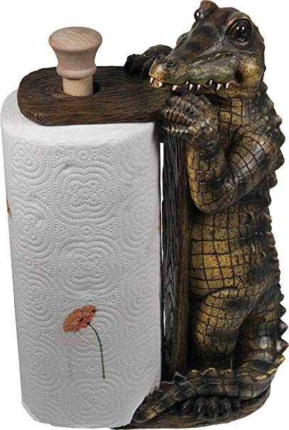 River's Edge Alligator Paper Towel Holder