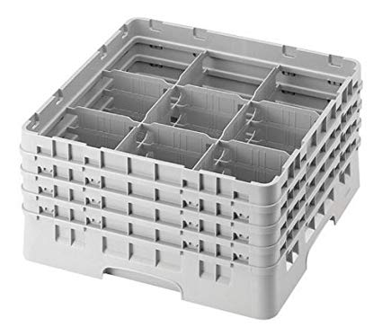 Cambro (9S1114151) 9 Compartment Stemware & Tumbler Glass Rack - Camrack